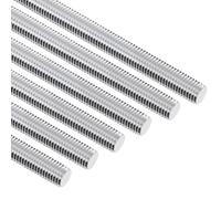 qjuwhua 4 pezzi Asta filettata M8 x 300mm in acciaio inox filettatura completa DIN 975, viti filettate M8, aste filettate, bulloni filettati per montaggio mobili, fissaggi quotidiani, riparazioni di