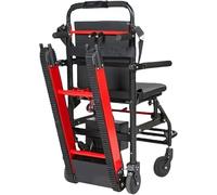 QJWM Sollevatore Elettrico per Sedia a rotelle per Salire Le Scale, Sedia Pieghevole Portatile, montascale per Anziani con disabilità e Anziani A