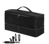 Qkbuza Borsa da viaggio Hot Tools, borsa per asciugacapelli, borsa da viaggio portatile per asciugacapelli, custodia protettiva per asciugacapelli, borsa accessori per capelli, custodia per trasporto