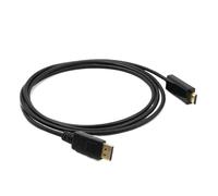 Qkbuza Cavi per Computer - Cavo Monitor Maschio Maschio 1,8 Metri - Parti di Ricambio Plug and Play Trasferimento Dati per Uomini Donne Teatro Professionisti IT Desktop