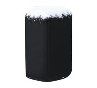 Qkbuza Coperture per pompa per esterni - Copertura impermeabile rotonda a 3 strati, per esterni, giardino, stagno, piscina, impianto idraulico e in inverno