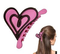 Qkbuza Fermaglio per capelli, clip a coda di cavallo da donna, supporto fisso per coda di cavallo, strumento per acconciature dall'aspetto retrò per uscite notturne, uso quotidiano, feste,