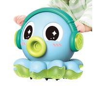 Qkbuza Giocattolo Polpo Strisciante,Giocattoli per Bambini | Umidificatore Animale Cartone Animato con Luci e Musica che Si Muove Strisciando per Tavolo Camera da Letto Bambini e Bambine,Per
