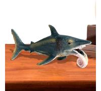 Qkbuza Modello Di Squalo | Figura Acquatica | Giocattolo Educativo per Immaginazione, Decorazione Casa per Soggiorno, per Feste Bambini