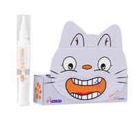 Qkbuza Penna per spazzolino da denti per animali domestici, gel illuminante per la riparazione dei denti, 5 ml, detergente per animali domestici, clinica, bagno, ospedale, fattoria, cuccioli, gattini