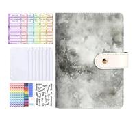 Qkbuza Raccoglitore per soldi, formato A6, per risparmiare denaro, organizer per banconote, pianificatore finanziario con carte di bilancio, per monete, ricevute, bollette di viaggio, bambini e adulti