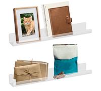 Qkbuza Ripiani magnetici, visualizzazione libri magnetici per aule, pannello di visualizzazione per libri riutilizzabili in acrilico per lavagna, frigorifero, casa, scrivania, armadietto, cabina