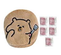 Qkbuza Riscaldatore Per Mani,con 5 Ricariche Autonomamente Riscaldanti Sostituibili - Scaldamani Portatili con Design Capibara | Per Regali da Calza Natalizia Camping Inverno Attività All'aperto