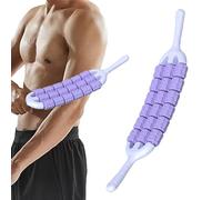 Qkbuza Rullo Massaggiatore Per Gambe | Rulli per Gambe Resistenti per Corridori - Strumento Regolabile di Rilassamento per Polpaccio Coscia Schiena Allenamento Yoga Training per il Corpo dei