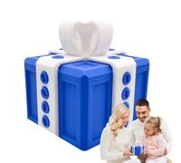 Qkbuza Scatola Enigma Scherzo | Scatola Scherzo Stampata in 3D | Gadget Rilassamento Mentale, Oggetto Antistress Per Ragazzi Ragazze Amici Adulti Compagni Bambini