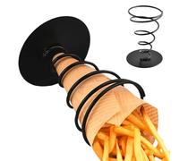 Qkbuza Supporto per cono gelato, supporto per cono gelato, supporto per cono gelato, supporto per cono di waffle, supporto per coni di cialda, supporto per cono