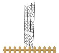 Qkbuza Traliccio per piante da interno, obelisco staccabile per cetrioli e ortaggi, supporto per piante in vaso per interni, per balcone, terrazza, cortile, recinto