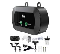 Qkbuza Umidificatore per Rettili - Automatico di Nebulizzazione per Rettili con Timer - Silenziosa con Bocchette Regolabili e Spruzzata Manuale per Terrari e Vivari