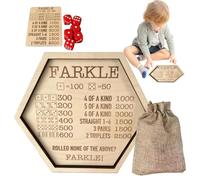 Qkbuza Vassoio a dadi e Conservazione, Piccolo Vassoio a dadi - Giochi da tavolo a dadi con 6 dadi | Vassoio da Gioco a dadi migliorare Le abilità matematiche Vassoio di Gioco di dadi per Gioco da