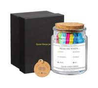 Qkbuza Versetti Del Corano In Vaso, Versetti Biblici In Un Vaso Con 90 Scritture Da Colorare, 90 Versetti Corano In, Versetti Comfort Bottiglia Preghiera Carte Da Scrittura Emotive