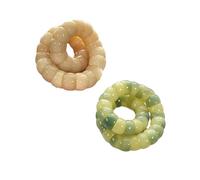 QKCQQTS 2 braccialetti Bodhi con perle per alleviare l'ansia per uomo e donna, Eine Grösse, Legno, Nessuna pietra preziosa