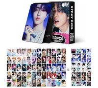 QKDEYTWTR 92 Cartoline Fotografiche Personali Hyunjin Bangchan Cartoline Fotografiche Personali 60 Cartoline Fotografiche Personali + 32 Adesivi Cartoline/Han