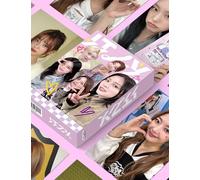 QKDEYTWTR MXP 55 carte olografiche ITZY Lomo Cards Merchandise del gruppo K-pop con Hwang Ri-ji, Choi Ji-soo, Shin Ryu-jin, Lee Chae-ryung e Shin Yu-na