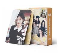 QKDEYTWTR MXP Mini cartoline ILLIT da 55 pezzi Seconda singola digitale, Cartoline fotografiche della domenica mattina Foto dei fan LOMO da collezionare