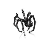 QKEPCY Anello da Donna Forma di Ragno Vintage Retro Open Ring Regolabili Halloween per Accessori di Scena Cosplay