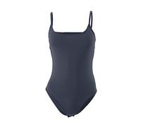 QKEPCY Body Donna Spaghetti Cinturino Bodysuit Senza Maniche Scollo U Bodysuit Elasticizzato Sottogiacca Top Elegante Sexy Casuale Blusa Camicie Tinta Unita Jumpsuits Tops Leotard (L)