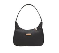 QKEPCY Borsa a Mano Donna Piccola Pochette Tracolla Clutch Borsetta PU Pelle per Shopping Viaggio Festa Lavoro Datazione (Nero)