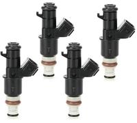 QKFTCSDW Iniettore di Carburante OE 16450-RZP-003 Compatibile con CRV CR-V 3 2008 Guards Engine 2.0i L4 16450RZP003 16450 RZP 003 Parti del Motore(4pcs)