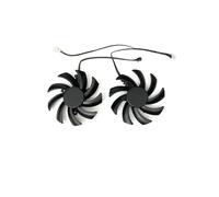 QKFTCSDW Ventola di Raffreddamento FDC10H12S9-C da 85 mm Compatibile con Ventola di Raffreddamento Sostitutiva della Scheda Grafica OEM RTX 3060 3060TI FDC10H12D9-C(Black 2-Fan)
