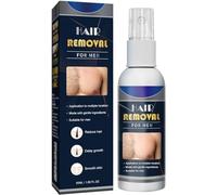 Qklovni Beeswax Removal Mousse Hair Removal, Gentle Beeswax Hair Removal Mousse, Mousse Hair Removal Spray,Natural Permanent Hair Removal Spray for Women Men, 50ml. (Men)