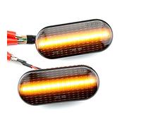 QKLsudua, 1 coppia di indicatori anteriori per parafango anteriore a LED dinamici marcatori laterali compatibili con VW Tran-sporter T5 Po-lo Golf 3 4 Pas-sat B5 Sha-ran Lu-po Bo-ra Mul-tivan