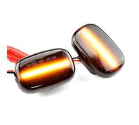 QKLsudua 1 paio di luci di segnalazione anteriore parafango dinamico LED marcatori laterali compatibili con To-yota Ce-lica T20 23 Co-rolla Ca-ldina A-vensis S-tarlet P-rius Fiel-der Ver-so Runx MR2