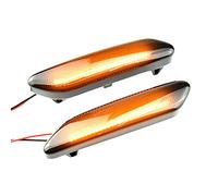QKLsudua 1 paio di luci di segnalazione parafango anteriore dinamico LED marcatori laterali compatibili con B-MW Mini Coo-per R60 Country-man R61 Pace-man Sequential Blinker Lamp