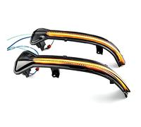QKLsudua 2 pezzi Dynamic Sequential Blink Compatibile con B-MW G38 G12 G20 G30 G31 G32 G14 G15 G16 G11 G12 M5 F90 5 6 7 8 3 Serie LED Specchio Indicatore di direzione