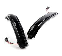 QKLsudua 2pcs lampeggio sequenziale dinamico compatibile con Be-nz A Classe B W169 W245 2008-2012 LED Specchio laterale del segnale di direzione Assembly