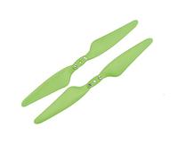 Qklyxr 2/4/8 pezzi Eliche a sgancio rapido pieghevoli CW CCW Paddle Drone Quadcopter Accessori, for HUBSAN, Zino H117S Sostituzione della pala dell'elica del drone(Bundle 2,Green)