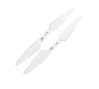 Qklyxr 2/4/8 pezzi Eliche a sgancio rapido pieghevoli CW CCW Paddle Drone Quadcopter Accessori, for HUBSAN, Zino H117S Sostituzione della pala dell'elica del drone(Bundle 3,White)