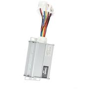 Qklyxr 36V/48V, 700-1000W Regolatore di velocità del motore DC con spazzola in acciaio, for scooter elettrico (48v) Controller per monopattino elettrico(BLACK 36v)