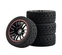 Qklyxr 4 Pezzi di Inserti in Spugna for Pneumatici con Grip, for HSP, for HPI, for Tamiya, 1/10 1:10 Touring Car RC 9068-8014 Pneumatici in Gomma per Auto telecomandate