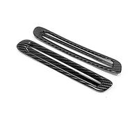 Qklyxr Accessori ABS opaco in fibra di carbonio for portiera auto, finestrino, colonna, presa d'aria, telaio di copertura, for Mazda, CX-30 2020 2021 Striscia di finitura interna(Carbon Fibre)