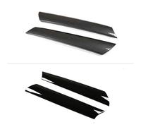 Qklyxr Accessori esterni Decorano, for Land Rover, Defender 110 90 2020-2022 2023 Parabrezza anteriore for auto Pannello di copertura del montante A 2 pezzi Un rivestimento del montante(Carbon fibre)