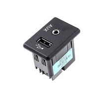 Qklyxr Adattatore porta USB AUX for lettore audio e presa, for accessori auto Fiat 502042695934 684923ZL0A 795405020 Porta USB per auto