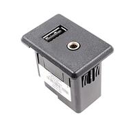 Qklyxr Adattatore porta USB AUX for lettore audio e presa, for Fiat 795405018 Porta USB per auto