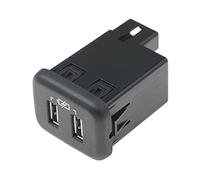 Qklyxr Adattatore porta USB AUX for lettore audio e presa, for GMC, for Buick, for Chevrolet 26213272 Presa di ricarica USB per cruscotto auto