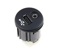 Qklyxr Adattatore porta USB AUX, for Nissan, for Juke, for Qashqai, for XTrail, for Micra Note NV200 28023BH00A 28023 BH00A 28023-BH00A Presa di ricarica USB per cruscotto auto