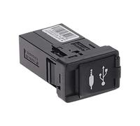 Qklyxr Adattatore porta USB AUX Jack di ingresso audio ausiliario Parte riparazione dell'autoradio, for Toyota, Corolla, Camry 86190-0R010 Presa di ricarica USB per cruscotto auto