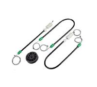 Qklyxr CAVI E RULLO DI RIPARAZIONE ALZACRISTALLI, for NISSAN, for Qashqai, ANTERIORE DESTRO 2002-2016 Motore elettrico per alzacristalli auto