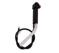 Qklyxr Cavo acceleratore for tosaerba Interruttore di controllo universale Maniglia a leva Trimmer Decespugliatore Strumenti Parte del prato(A 1 PC)