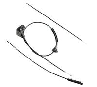 Qklyxr Cavo Bowden for rilascio cofano motore 3 pezzi, for BMW, X5 E53 2000-2007 51238403219 Set di cavi per cablaggio motore
