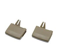 Qklyxr Clip for linguetta di uscita del montante B della presa d'aria posteriore dell'auto, for, W166 M ML GL 2012-2015 Clip per bocchette di ventilazione dell'auto(Beige 1pair)