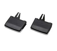 Qklyxr Clip for linguetta di uscita del montante B della presa d'aria posteriore dell'auto, for, W166 M ML GL 2012-2015 Clip per bocchette di ventilazione dell'auto(Black 1 pair)